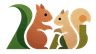 2 Squirrels Logo