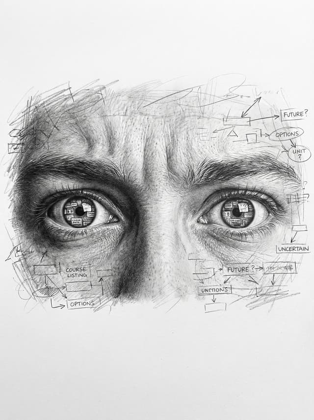 The Paralyzed — AI Disruption Archetype illustration